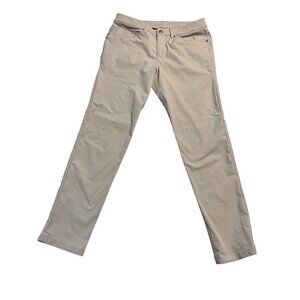Pre-Loved Lululemon Men's ABC Slim-Fit 5 Pocket Pant Warpstreme 32X29